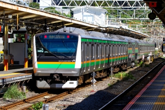 JR東日本 クハE232形 クハE232-3021 鉄道フォト・写真 by BBsanさん 熱海駅：2021年10月23日11時ごろ