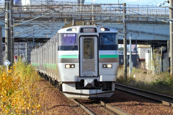 JR北海道 クハ733形 クハ733-3106 鉄道フォト・写真 by BBsanさん 平和駅：2021年11月12日11時ごろ
