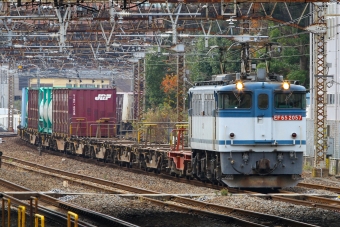 JR貨物 国鉄EF65形電気機関車 EF65-2057 鉄道フォト・写真 by BBsanさん 馬橋駅 (JR)：2021年12月06日10時ごろ
