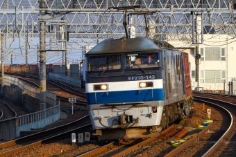 JR貨物 EF210形 EF210-143 鉄道フォト・写真 by BBsanさん 枇杷島駅 (JR)：2022年04月09日06時ごろ