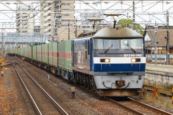 JR貨物 EF210形 EF210-142 鉄道フォト・写真 by BBsanさん 草津駅 (滋賀県)：2022年12月01日12時ごろ
