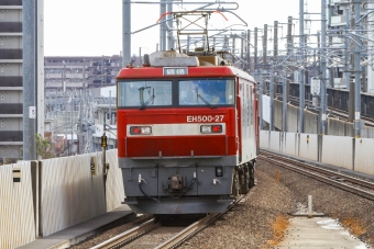 JR貨物 EH500形 EH500-27 鉄道フォト・写真 by BBsanさん 長町駅 (JR)：2022年12月23日13時ごろ
