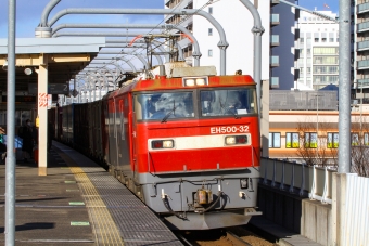 JR貨物 EH500形 EH500-32 鉄道フォト・写真 by BBsanさん 長町駅 (JR)：2022年12月23日14時ごろ