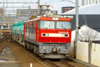JR貨物 EH500形 EH500-55 鉄道フォト・写真 by BBsanさん 長町駅 (JR)：2022年12月21日13時ごろ
