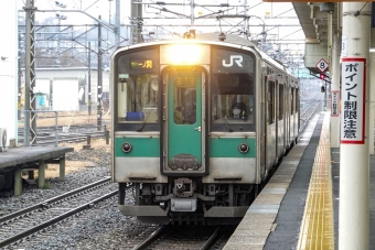 JR東日本 クモハ701形 クモハ701-1511 鉄道フォト・写真 by BBsanさん 一ノ関駅：2022年12月22日14時ごろ
