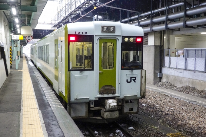 JR東日本 キハ110形 キハ110-118 鉄道フォト・写真 by BBsanさん 盛岡駅 (JR)：2022年12月22日10時ごろ