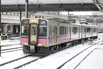 JR東日本 クモハ701形 クモハ701-5006 鉄道フォト・写真 by BBsanさん 盛岡駅 (JR)：2022年12月22日10時ごろ