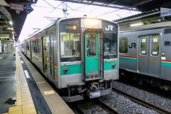 JR東日本 クモハ701形 クモハ701-1511 鉄道フォト・写真 by BBsanさん 小牛田駅：2022年12月22日15時ごろ