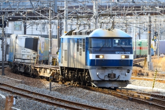 JR貨物 EF210形 EF210-105 鉄道フォト・写真 by BBsanさん 岡山駅：2023年03月02日10時ごろ