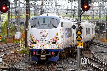 JR西日本 クハ281形 はるか(特急) クハ281-3 鉄道フォト・写真 by BBsanさん 新大阪駅 (JR)：2023年04月15日10時ごろ