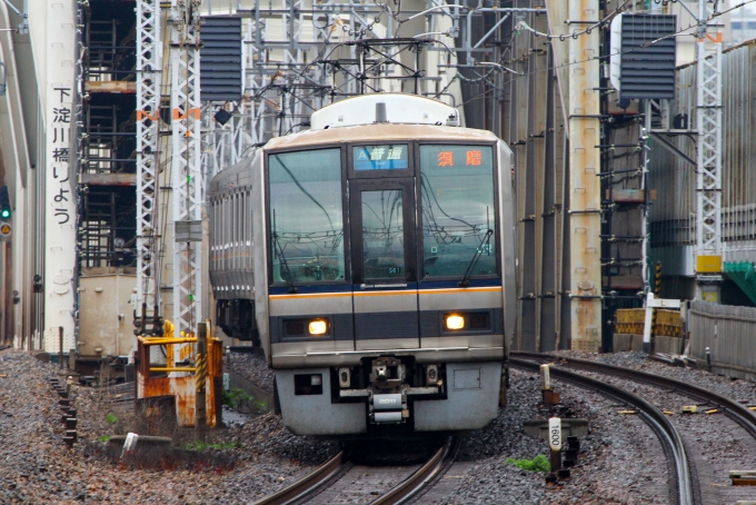 鉄道フォト・写真：JR西日本207系電車 クハ206-2011 塚本駅 鉄道フォト・写真 by BBsanさん - 撮影日 2023/04/12 11:57