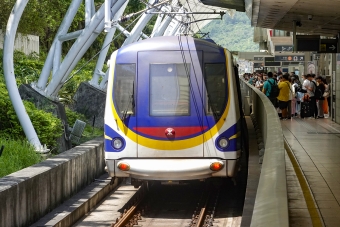 香港鉄路 M-Train P501 鉄道フォト・写真 by BBsanさん ：2023年05月04日12時ごろ