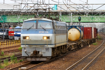 JR貨物 国鉄EF66形電気機関車 EF66-116 鉄道フォト・写真 by BBsanさん 稲沢駅：2023年06月12日10時ごろ