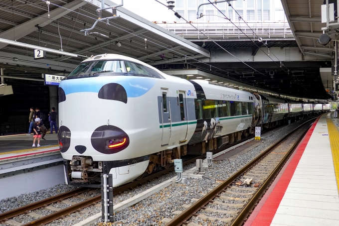 鉄道フォト・写真：JR西日本287系電車 くろしお（南紀地区） クモロハ286-12 新大阪駅 (JR) 鉄道フォト・写真 by BBsanさん - 撮影日 2023/10/01 15:56