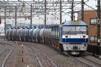 JR貨物 EF210形 EF210-347 鉄道フォト・写真 by BBsanさん 新座駅：2024年02月23日12時ごろ