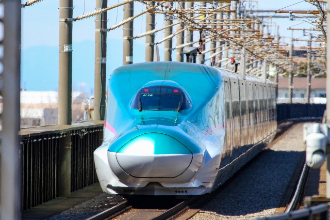 JR東日本 E523形(T1c) やまびこ(新幹線) E523-12 鉄道フォト・写真 by BBsanさん 武蔵浦和駅：2024年03月10日12時ごろ