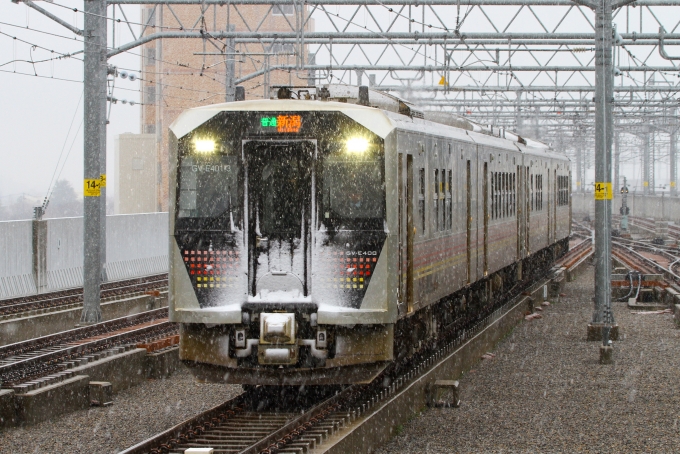 JR東日本 GV-E401形 GV-E401-3 鉄道フォト・写真 by BBsanさん 新潟駅：2024年03月04日08時ごろ