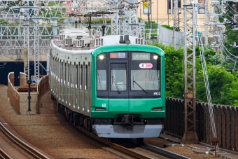 東急電鉄 東急クハ5800形 5822 鉄道フォト・写真 by BBsanさん 多摩川駅：2024年06月17日12時ごろ