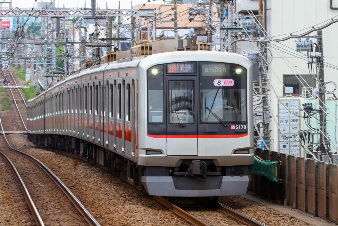 鉄道フォト・写真：東急電鉄 東急5000系電車 5170 都立大学駅 鉄道フォト・写真 by BBsanさん - 撮影日 2024/06/17 11:57