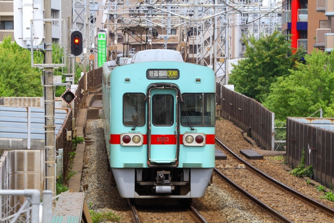 鉄道フォト・写真：西日本鉄道 西鉄6000形電車 6003 西鉄平尾駅 鉄道フォト・写真 by BBsanさん - 撮影日 2024/07/12 11:08