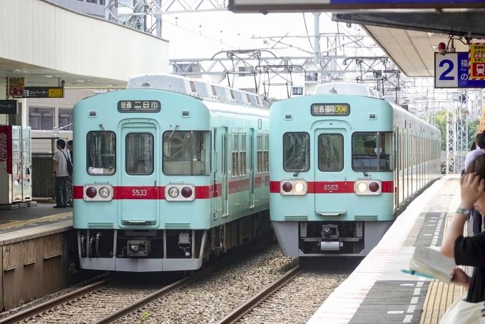 鉄道フォト・写真：西日本鉄道 西鉄6000形電車 6503 西鉄平尾駅 鉄道フォト・写真 by BBsanさん - 撮影日 2024/07/12 11:07