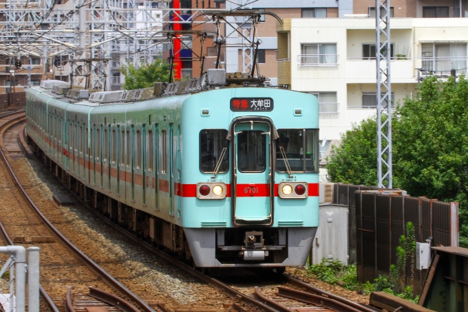 鉄道フォト・写真：西日本鉄道 西鉄6000形電車 6701 西鉄平尾駅 鉄道フォト・写真 by BBsanさん - 撮影日 2024/07/12 11:03