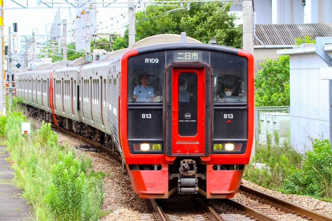 鉄道フォト・写真：JR九州813系電車 クモハ813-109 竹下駅 鉄道フォト・写真 by BBsanさん - 撮影日 2024/07/10 10:17