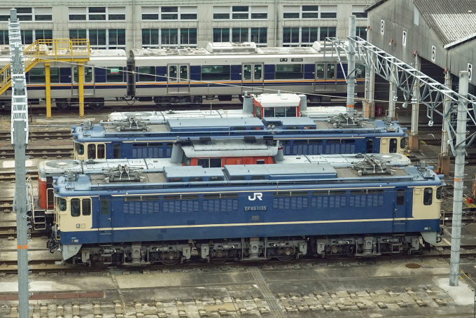 ムサシノモデル EF65 1000 1135号機 JR西日本EF65エアコン付き HO JR