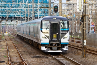 JR東日本E257系電車 クハE257形(Tc) 湘南(特急) 鉄道フォト・写真 by BBsanさん 藤沢駅 (JR)：2021年03月23日06時ごろ