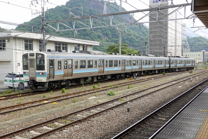 鉄道フォト・写真：JR東日本 国鉄211系電車 クハ210-1008 大月駅 (JR) 鉄道フォト・写真 by BBsanさん - 撮影日 2021/05/15 08:31