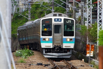 JR東日本 クハ211形 クハ211-2011 鉄道フォト・写真 by BBsanさん 大月駅 (JR)：2021年05月15日08時ごろ
