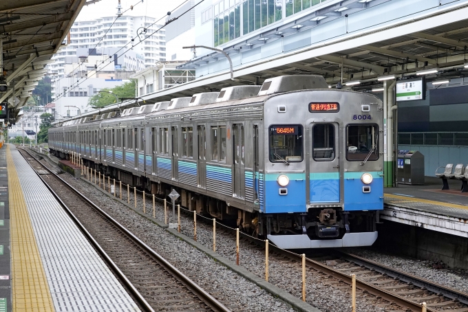 鉄道フォト・写真：伊豆急行8000系電車 8004 熱海駅 鉄道フォト・写真 by BBsanさん - 撮影日 2021/07/05 13:04