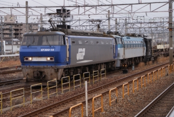 JR貨物 EF200形 EF200-14 鉄道フォト・写真 by TUILANYAKSUさん 西大路駅：2011年01月16日14時ごろ