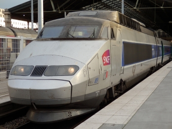 フランス国鉄 TGV Sud-Est TGV 178-1 鉄道フォト・写真 by TUILANYAKSUさん ：2016年10月02日01時ごろ