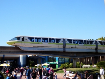 Walt Disney World Monorail System 鉄道フォト・写真 by TUILANYAKSUさん ：2018年01月31日02時ごろ