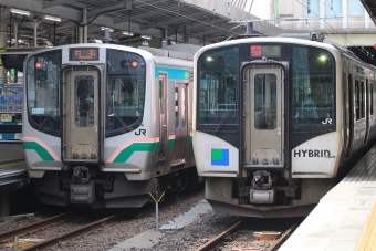 JR東日本 HB-E211形 HB-E211-3 鉄道フォト・写真 by キイロイトリさん 仙台駅 (JR)：2021年07月26日09時ごろ