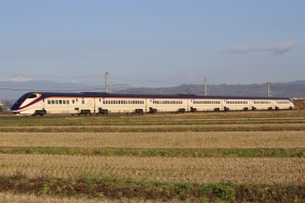 JR東日本 E311形(M1sc) つばさ(新幹線) E311-2002 鉄道フォト・写真 by キイロイトリさん 赤湯駅 (JR)：2021年11月20日08時ごろ