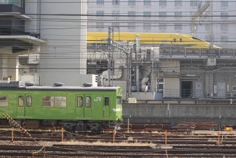 JR西日本 クハ103形 クハ103-225 鉄道フォト・写真 by キイロイトリさん 京都駅 (JR)：2021年02月06日14時ごろ