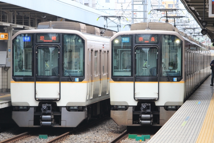 近畿日本鉄道 近鉄ク9120形 9136 鉄道フォト・写真 by キイロイトリさん 尼崎駅 (阪神)：2020年05月31日14時ごろ