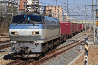 JR貨物 国鉄EF66形電気機関車 EF66-128 鉄道フォト・写真 by キイロイトリさん 新大阪駅 (JR)：2021年02月22日11時ごろ