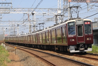 阪急電鉄 阪急8300形(Mc) 8332 鉄道フォト・写真 by キイロイトリさん 上牧駅 (大阪府)：2021年06月10日14時ごろ