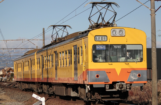 鉄道フォト・写真：三岐鉄道 101系 クモハ102 平津駅 鉄道フォト・写真 by よ　っ　か　い　ちさん - 撮影日 2024/01/01 08:53