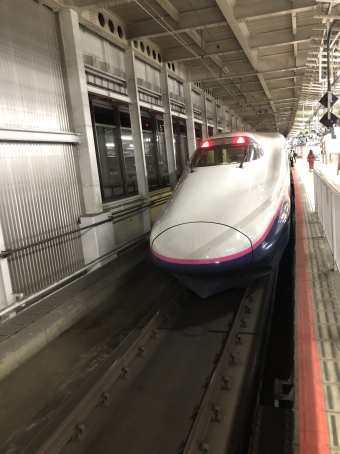 JR東日本 E2系新幹線電車 鉄道フォト・写真 by おっつぁんさん 仙台駅 (JR)：2021年09月23日18時ごろ