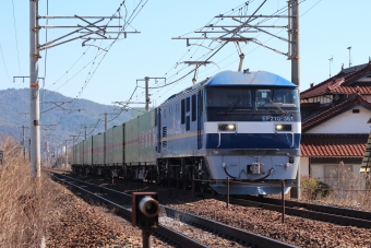 JR貨物 EF210形 桃太郎 EF210-361 鉄道フォト・写真 by やすのさん 八本松駅：2024年02月18日12時ごろ