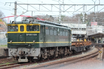 JR西日本 国鉄EF65形電気機関車 EF65-1124 鉄道フォト・写真 by やすのさん 八本松駅：2024年04月02日17時ごろ