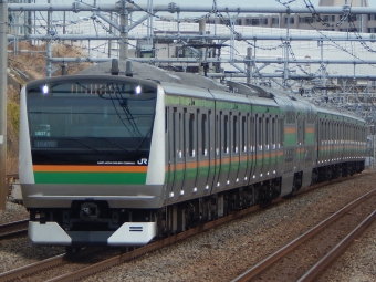 JR東日本 E233系 鉄道フォト・写真 by チルノ233さん 新子安駅：2024年02月17日11時ごろ