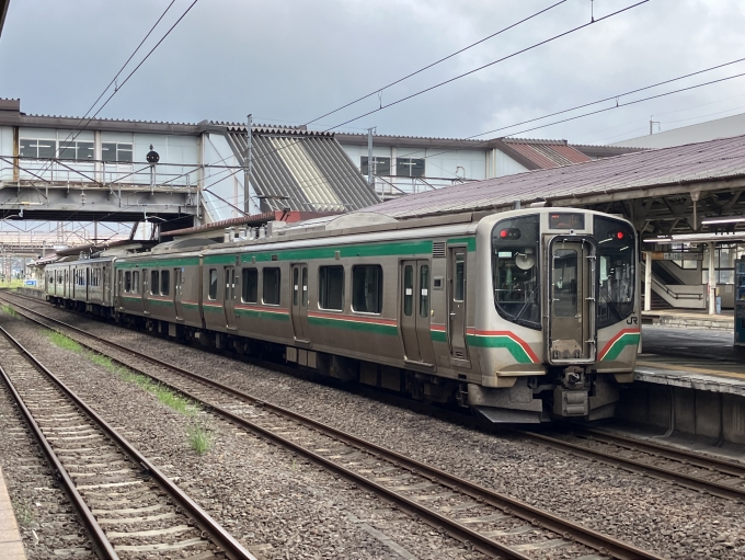 鉄道フォト・写真：JR東日本E721系電車 クモハE721-15 福島駅 (福島県|JR) 鉄道フォト・写真 by Aoba_233さん - 撮影日 2024/08/13 07:24