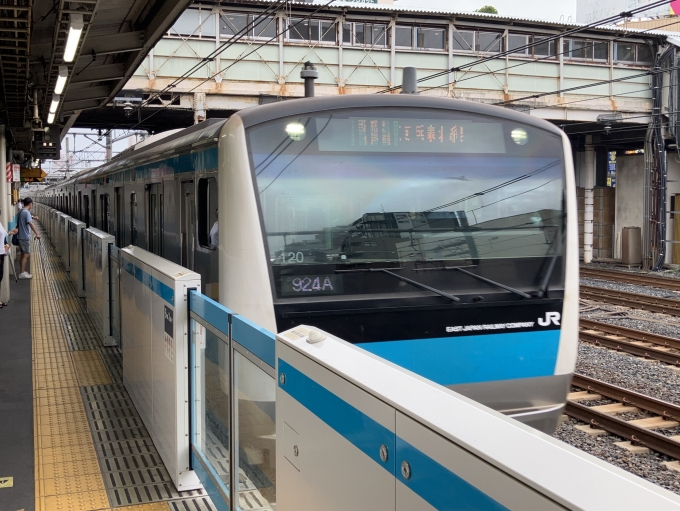 鉄道フォト・写真：JR東日本E233系電車 西川口駅 鉄道フォト・写真 by Aoba_233さん - 撮影日 2024/08/16 10:43