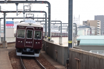 阪急電鉄 6007 鉄道フォト・写真 by 阪急大好きさん 豊中駅：2024年02月11日13時ごろ