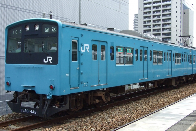 鉄道フォト・写真：JR西日本 国鉄201系電車 クハ201-142 西宮駅 (JR) 鉄道フォト・写真 by えこださん - 撮影日 2007/08/07 12:50